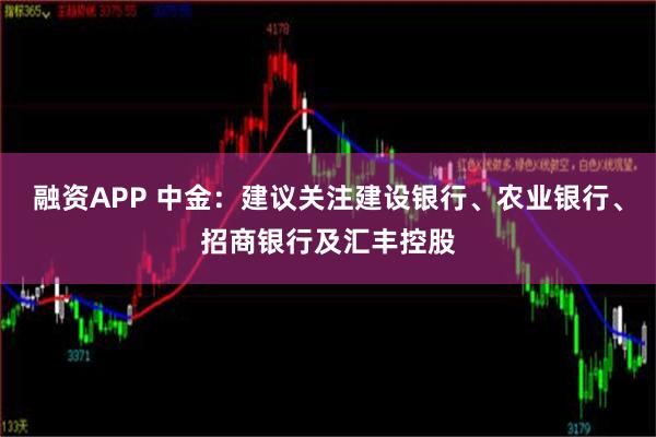 融资APP 中金：建议关注建设银行、农业银行、招商银行及汇丰控股