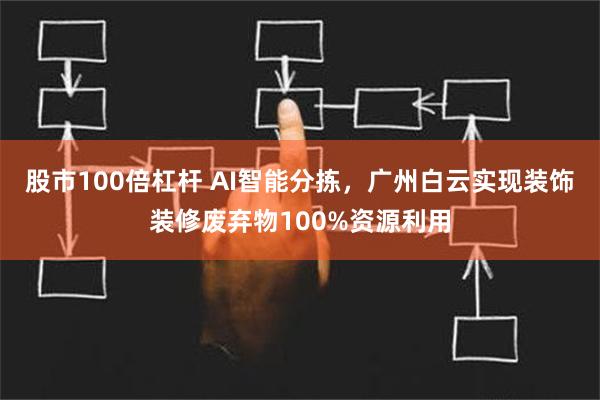 股市100倍杠杆 AI智能分拣，广州白云实现装饰装修废弃物100%资源利用