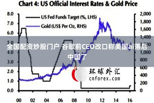 全国配资炒股门户 谷歌前CEO改口称美国ai落后中国了